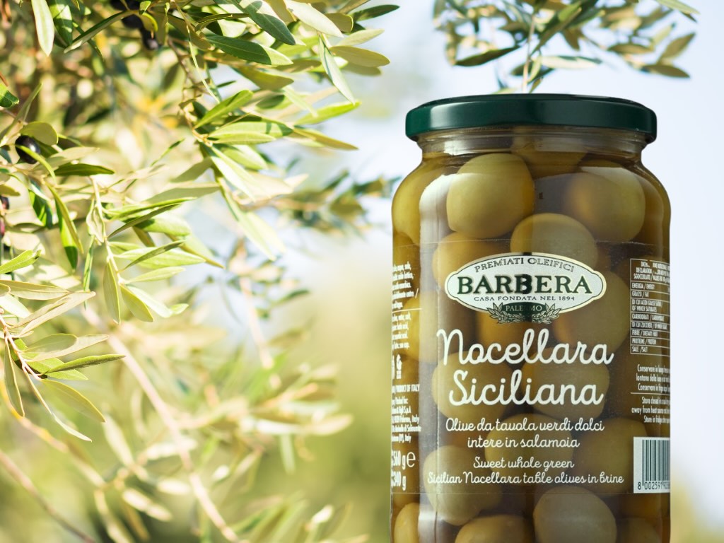 Nocellara Siciliana með steini